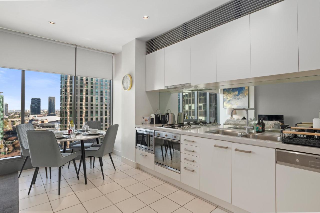 מלבורן Sophisticated Designer Condo W River & City Views מראה חיצוני תמונה